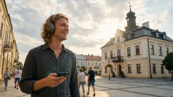 Biłgoraj Audio Tour: Relics, Rails, and Resilience Through the Ages
