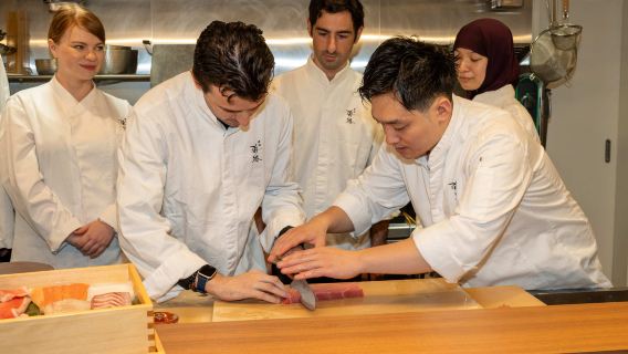[Sushi Kairu] Tokyo'da Edo-Mae Sushi Deneyimi | Dersler, Toyosu Alımı