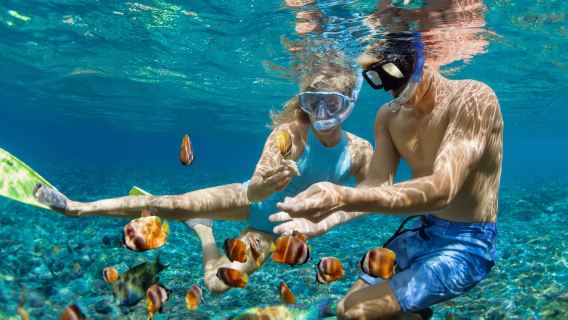 Cebu: Olango Snorkeling + Caohagan Island Day Trip | Round trip transfer & BBQ lunch included