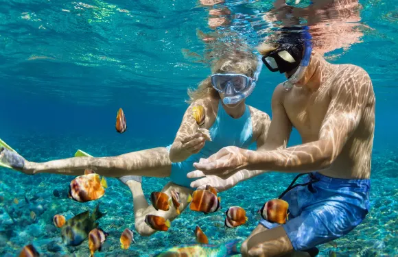 宿務：奧蘭戈浮潛+資生堂島一日遊 | 來回接送&含BBQ午餐