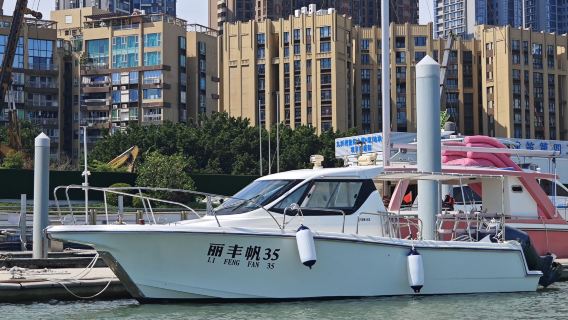 【珠海遊艇租賃】珠海雅馬哈原裝高速遊釣艇包船出海