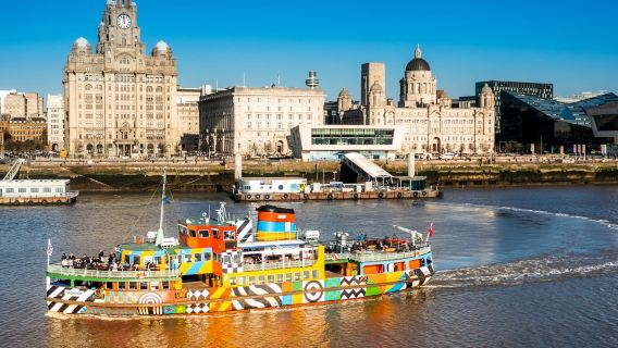 Crucero de exploración fluvial en ferry por el río Mersey