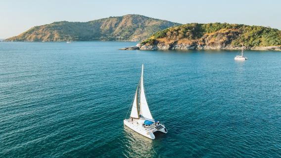 【コーラル・アイランド日帰りツアー】午後出発|シュノーケリングで海を楽しむ|プロムテープ岬の夕日|ホテル送迎