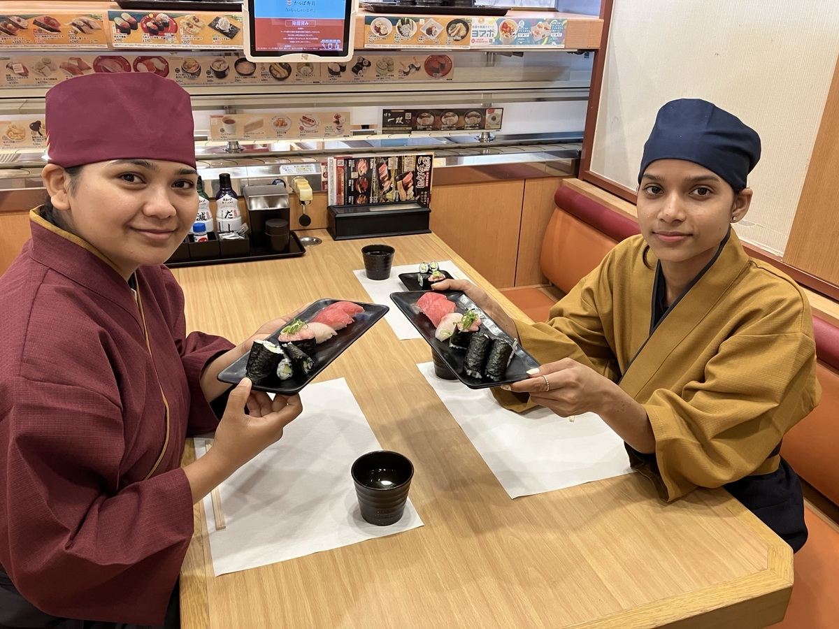 Kappa Sushi Dotombori Ebisubashi Branch: Sushi Making Experience