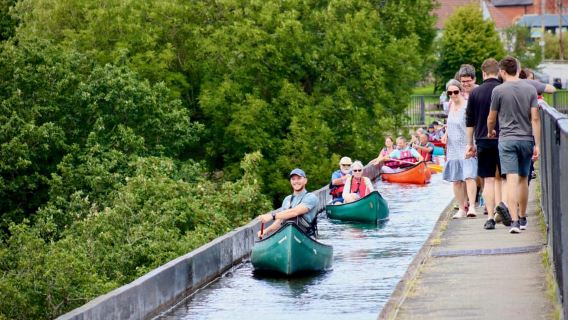 Llangollen: Aqueduct Canoe Tour Adventure