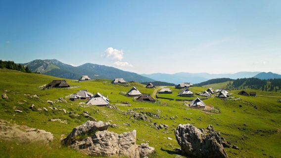 류블랴나에서 출발: Velika Planina 가이드 하이킹