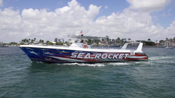 フォートローダーデール：シーロケット観光クルーズ