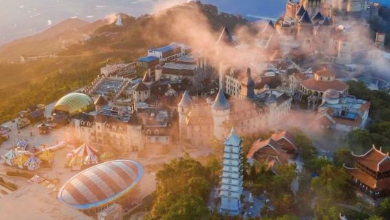 Excursion privée d'une journée complète à Ba Na Hills et au Pont d'Or avec guide – Départ de Da Nang