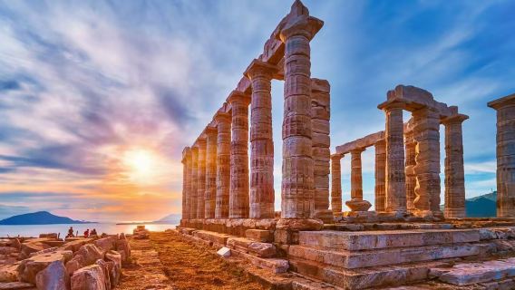 希臘雅典波塞冬神廟+雅典衞城與神廟+憲法廣場+羅馬市集一日遊