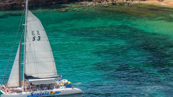 Costa Brava: Catamaran Tour + Barbecue Lunch