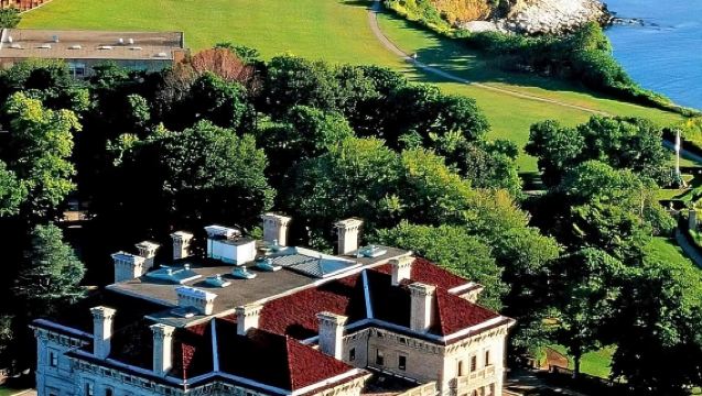 美國波士頓來回羅德島-聽濤山莊-雲石別墅【市區酒店接送】