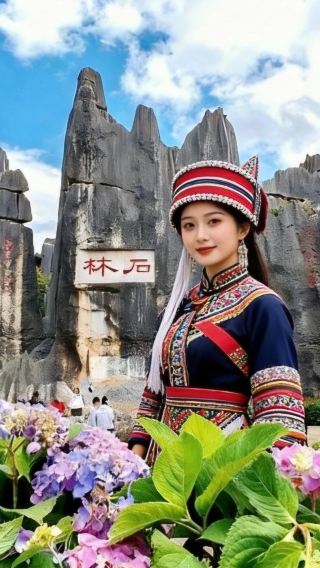 บริการท่องเที่ยว 1 วัน ค้นพบอุทยานป่าหินและจิ่วเซียงในคุนหมิง มณฑลยูนนาน ประเทศจีน