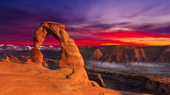 [Sewaan Peribadi Bahasa Cina] Salt Lake City Pergi-Balik + Taman Negara Arches [Tempat Ikonik Gurun Batu Merah]