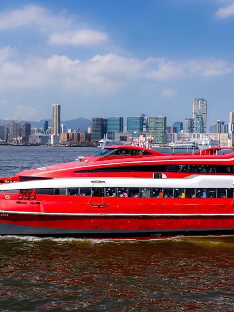 TurboJet 噴射飛航 - 香港上環往/返澳門外港 - 單程船票(早鳥優惠)