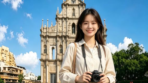 Lawatan Sehari di Macau · Percuma Kad Internet + Ruins of St. Paul + The Venetian + Boleh Dinaik Taraf Termasuk 2 Hidangan + Pokok Kekayaan