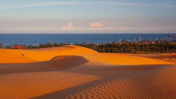 Vietnam Mui Ne one-day tour: Start and End in Nha Trang + private charter Independent Group + Red Sand Dunes + Fairy Stream