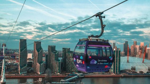 Singletrip Ticket: Uber Boat by Thames Clippers & IFS Cable Car