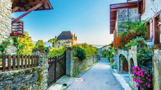 ทัวร์วันเดียว/ทัวร์หลายวัน Chamonix-Mont-Blanc, Mont Blanc, Yvoire และทะเลสาบเจนีวาในฝรั่งเศส