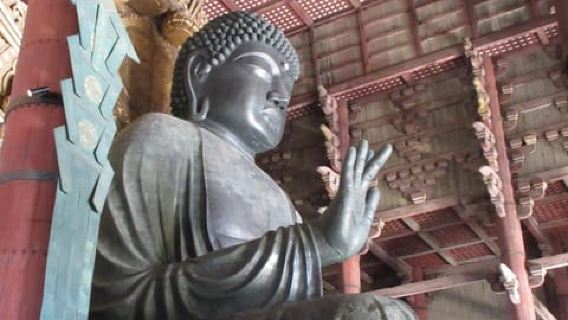 KYOTO-NARA: Pagoda del Buddha gigante "Geisya" (italiano, giornata intera)