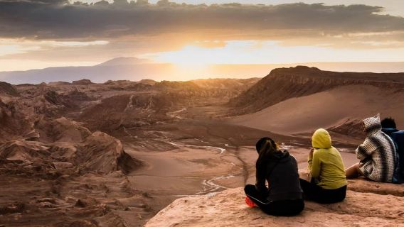 Moon Valley (Tal des Mondes) von San Pedro de Atacama