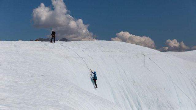 Matanuska Glacier Backcountry Ice Climbing