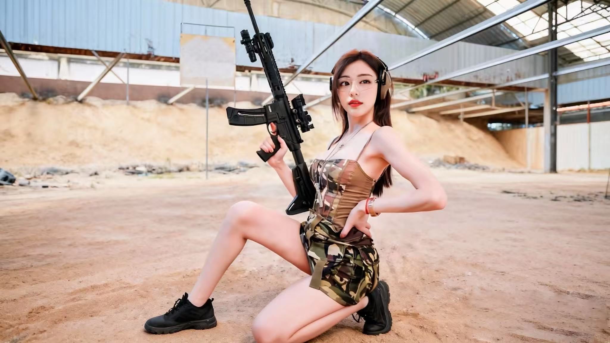 태국 방콕 해군 사격장 라차나위 방나 사격장