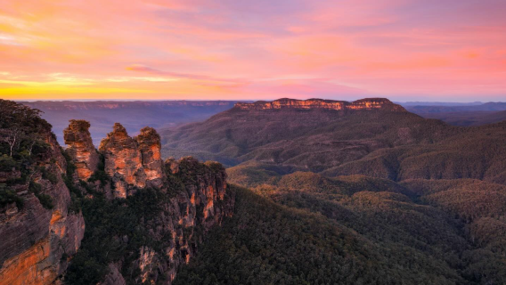 ซิดนีย์ ออสเตรเลีย ท ทัวร์ 1 วัน ชมพระอาทิตย์ตกในเทือกเขาบลูเมาน์เทนส์ (ภาษาอังกฤษ)