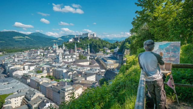 Tour di un giorno al Lago Wolfgangsee e Mondsee nella regione dei laghi di Salisburgo