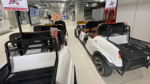 Usługa szybkiego przejścia VIP na lotniskach Suvarnabhumi i Don Mueang w Bangkok [Wózek golfowy na lotnisku/Bez kolejki/Pomoc w wypełnianiu dokumentów/Usługa transportowa/Chińska obsługa 1 na 1]