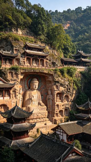 Chongqing-Anyue stone carvings 1-day tour (admission ticket not included)