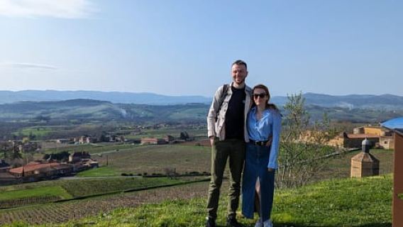 From Lyon: Guided Beaujolais Tour with Wine Tasting