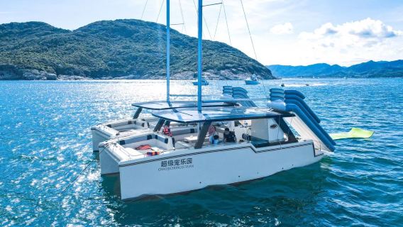 北海【臻選】網紅GT雙體帆艇包船出海~遊艇團建~解鎖新潮玩法~多種水上娛樂 ~超舒適體驗