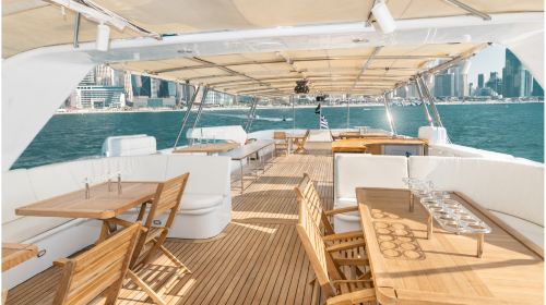 Dubai Super Yacht Cruise for Unforgettable Celebrations Transport Passes 4