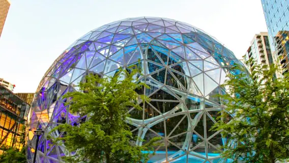 미국 시애틀 도심 일일 투어[밴쿠버/아마존 인터넷 셀러브리티 볼 왕복]