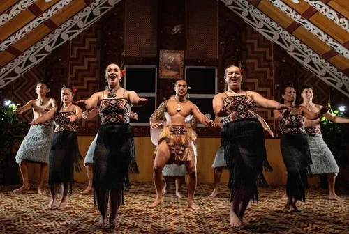 ニュージーランド・テ・プイア - ロトルア、ニュージーランド：マオリ