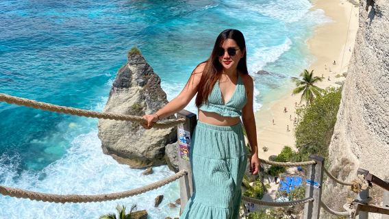 Nusa Penida Øst Tur: Diamond Beach, Atuh Beach & Træhus fra Sanur eller Nusa Penida