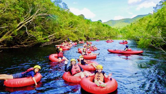 รับงานด่วน #ทัวร์วันครึ่งล่องแพยางแคนส์ บริการรับส่งที่พักหรือจุดนัดพบใกล้เคียง มีผู้ฝึกสอนมืออาชีพ เหมาะสำหรับทุกวัย
