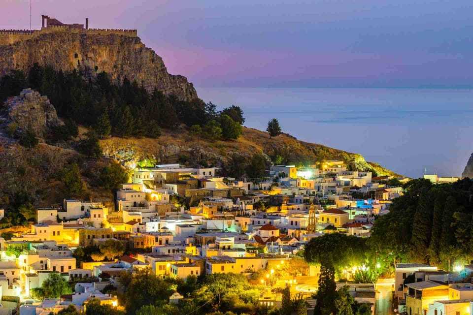 Rhodes: Lindos Evening Escape & 4 Hours Free Time