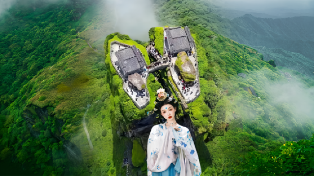 [Berlepas dari Tongren] lawatan sehari Guizhou Tongren Fanjingshan // Harga semua termasuk untuk dewasa // Lawatan mendalam tanpa kerumitan