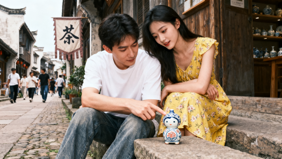 景徳鎮桃陽里観光エリアTripメモリー【フォト撮影、ファミリーフォト、カップル、親友、子供撮影、家族のTripメモリー】