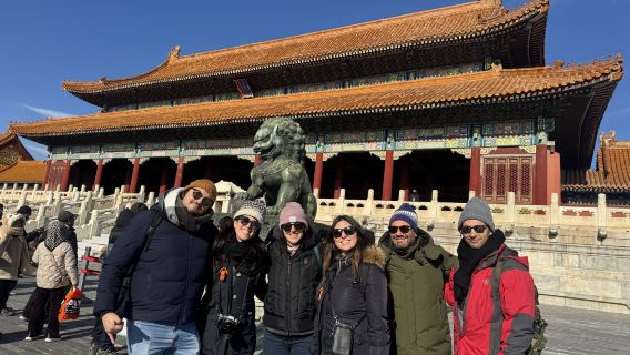 Visite privée d'une journée à Pékin&nbsp;: place Tian'anmen, Cité interdite et Grande Muraille de Mutianyu