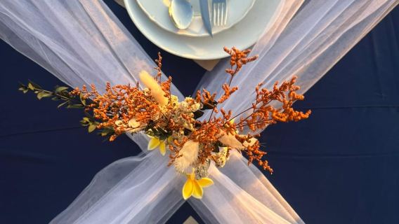 PAKET MENU ROMANTIS DI FORK KUTA BEACH UNTUK 2 ORANG