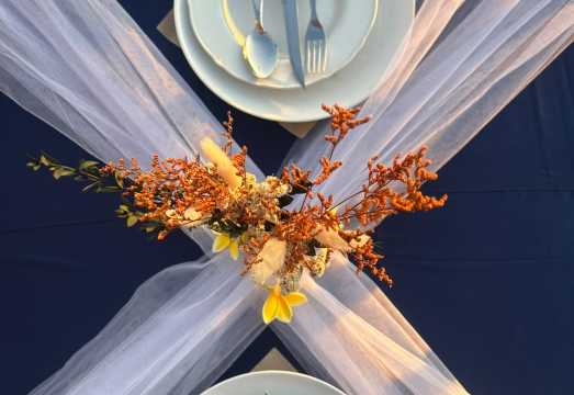ROMANTIC SET MENU PACKAGE AT FORK KUTA BEACH FOR 2 PAX