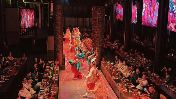 【蜀宴賦·宮廷餐秀】四川成都蜀宴賦|全景沉浸式古代文化宮廷餐秀【可選大廳/主題包廂/妝造/拍照服務】