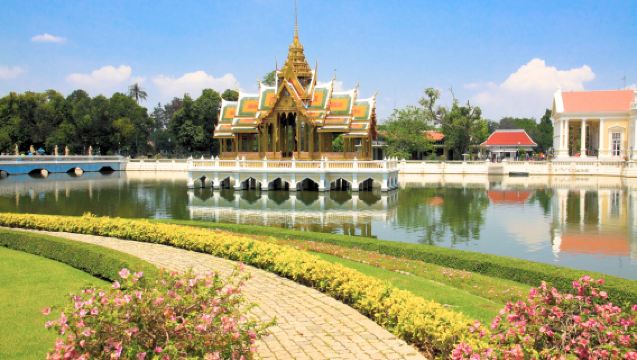 Tour privato ad Ayutthaya Patrimonio dell'UNESCO e Palazzo Reale Bang Pa-In da Bangkok