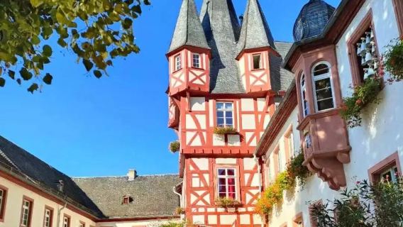 萊茵河谷古堡群+呂德斯海姆小鎮浪漫一日遊