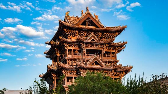 飛雲樓+後土祠秋風樓+稷王廟+李家大院1日遊