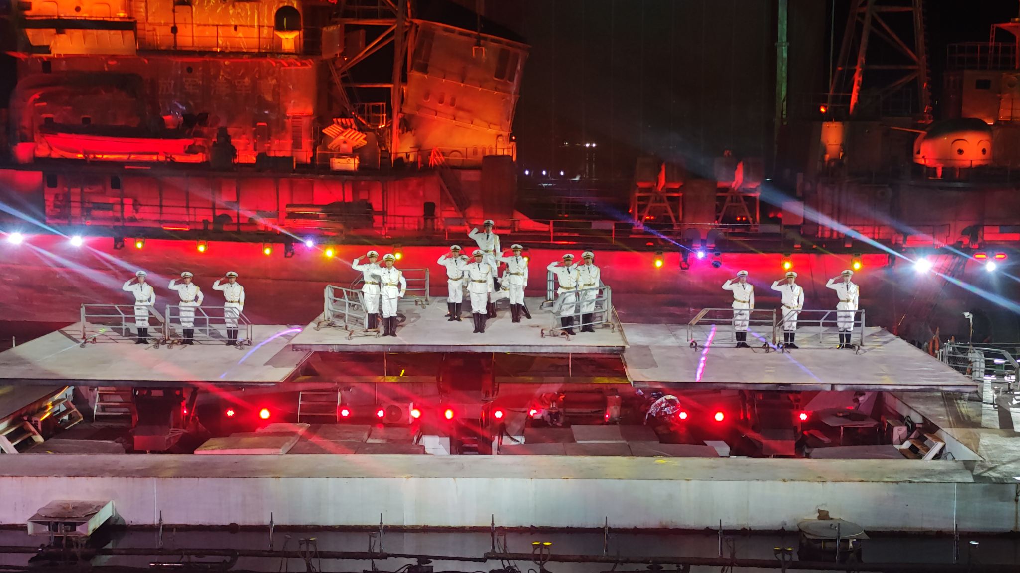 Zhanjiang Military Port Night Show Ticket (Mechanical Stage + Water Screen Projection + Harbor Night View + Immersive Military Port Performance)