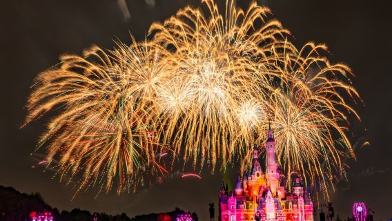 Pengalaman Penerbangan Sewa Helikopter Shanghai (Laluan Pilihan + Pemandangan Malam Dongeng Eksklusif di Ketinggian + Sudut Pandangan Eksklusif Bunga Api Disney + Pemandangan Malam Lujiazui)