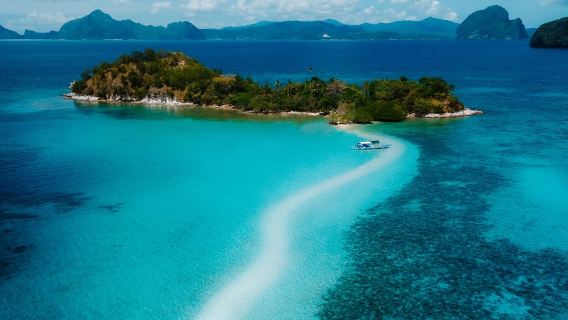Excursion d'une journée classique à El Nido - Ligne B avec déjeuner inclus : Île aux Serpents et Grotte des Hirondelles